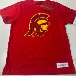 USC Trojans Youth Mitchell & Ness Shirt (Medium 10-12) Retails For $30